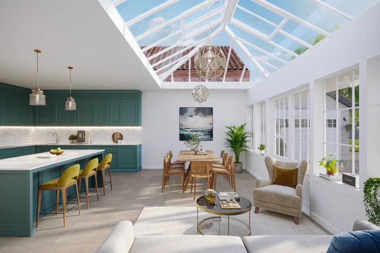 Orangery living space